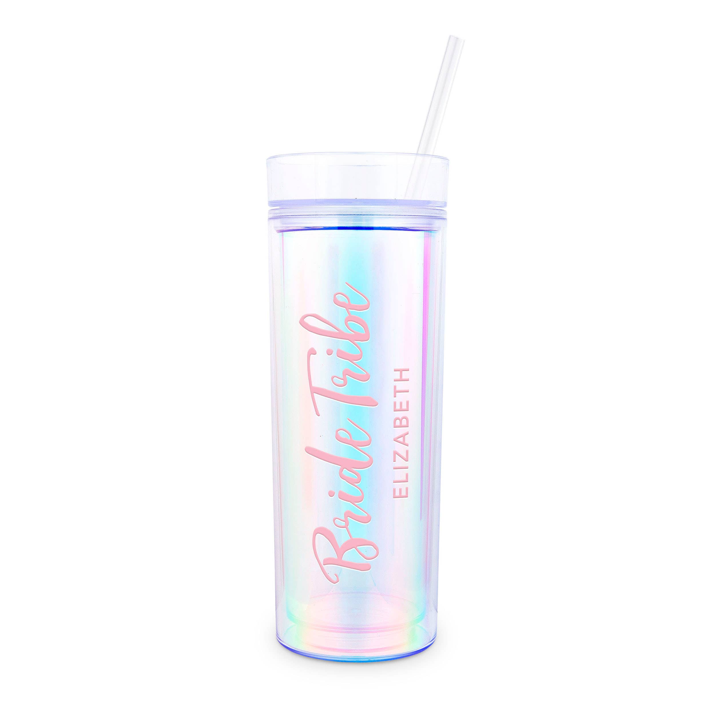 Weddingstar Inc. – wholesale Insulated mug/tumbler – 17 oz. Insulated Plastic Drink Tumbler - Bride Tribe0