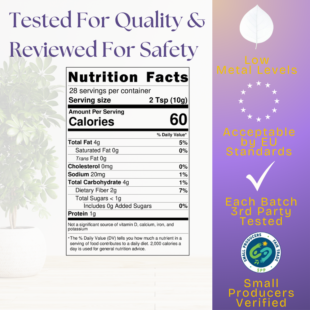 Vital Purple - Wholesale Cocoa Nibs - Energy Nibs High Flavanol Cocoa 10z | Truly Raw | High Antioxidant | Low Cadmium | Purple Cocoa3