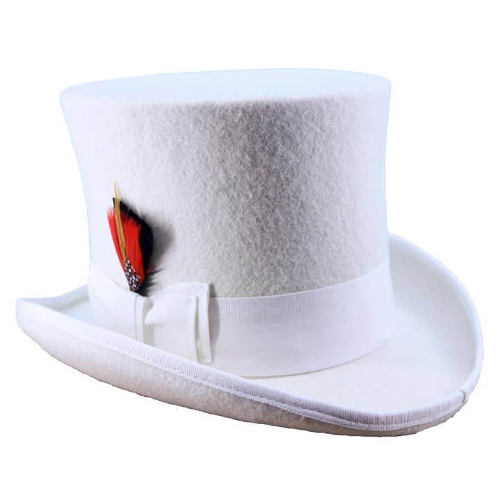 Western Fashion - Wholesale Fedora - Men's - Steampunk TOP Hat-6in Height
