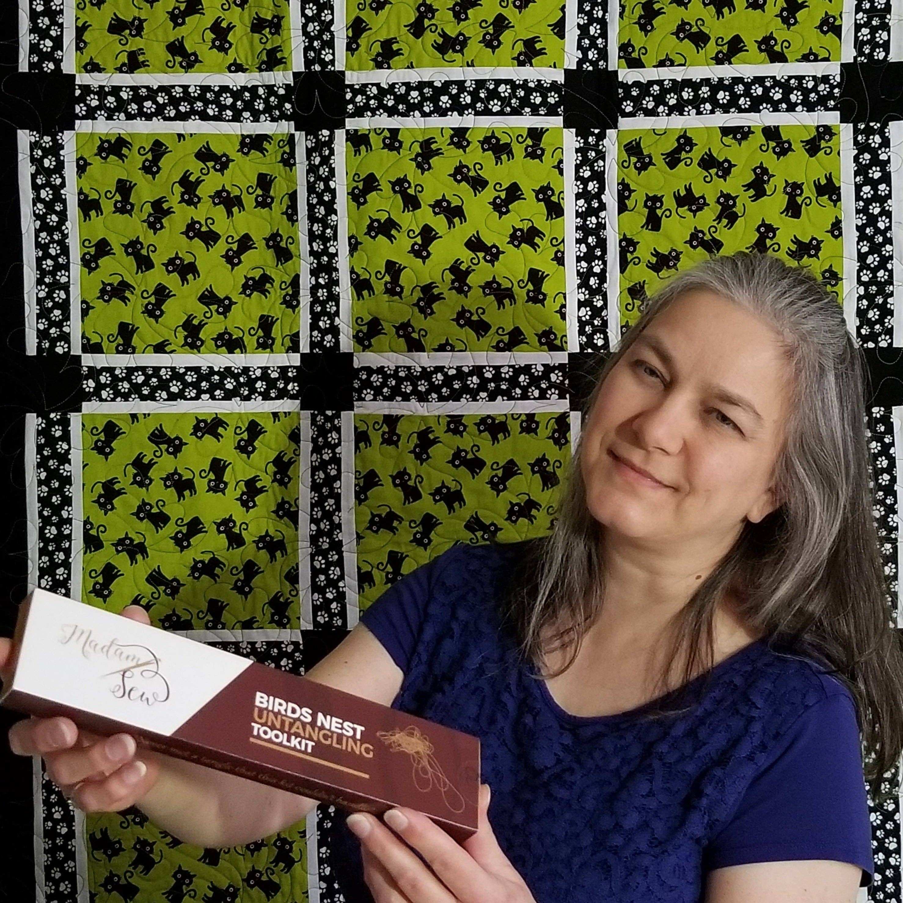 Madam Sew - Wholesale Embroidery/Cross Stitch Supplies - Birds Nest Toolkit - Your Way out of Sewing Machine Birdnesting6