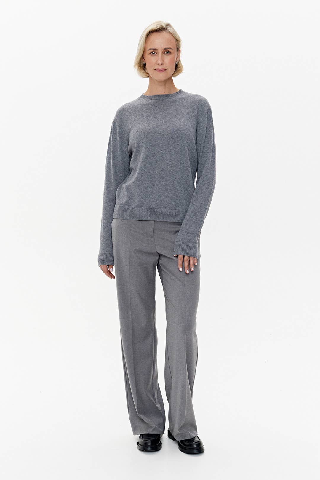 CAPSULE by Agnė Gilytė - Wholesale Knit Sweater - Women's - Sweater 'COPENHAGEN' | merino & cashmere blend in morning mi5