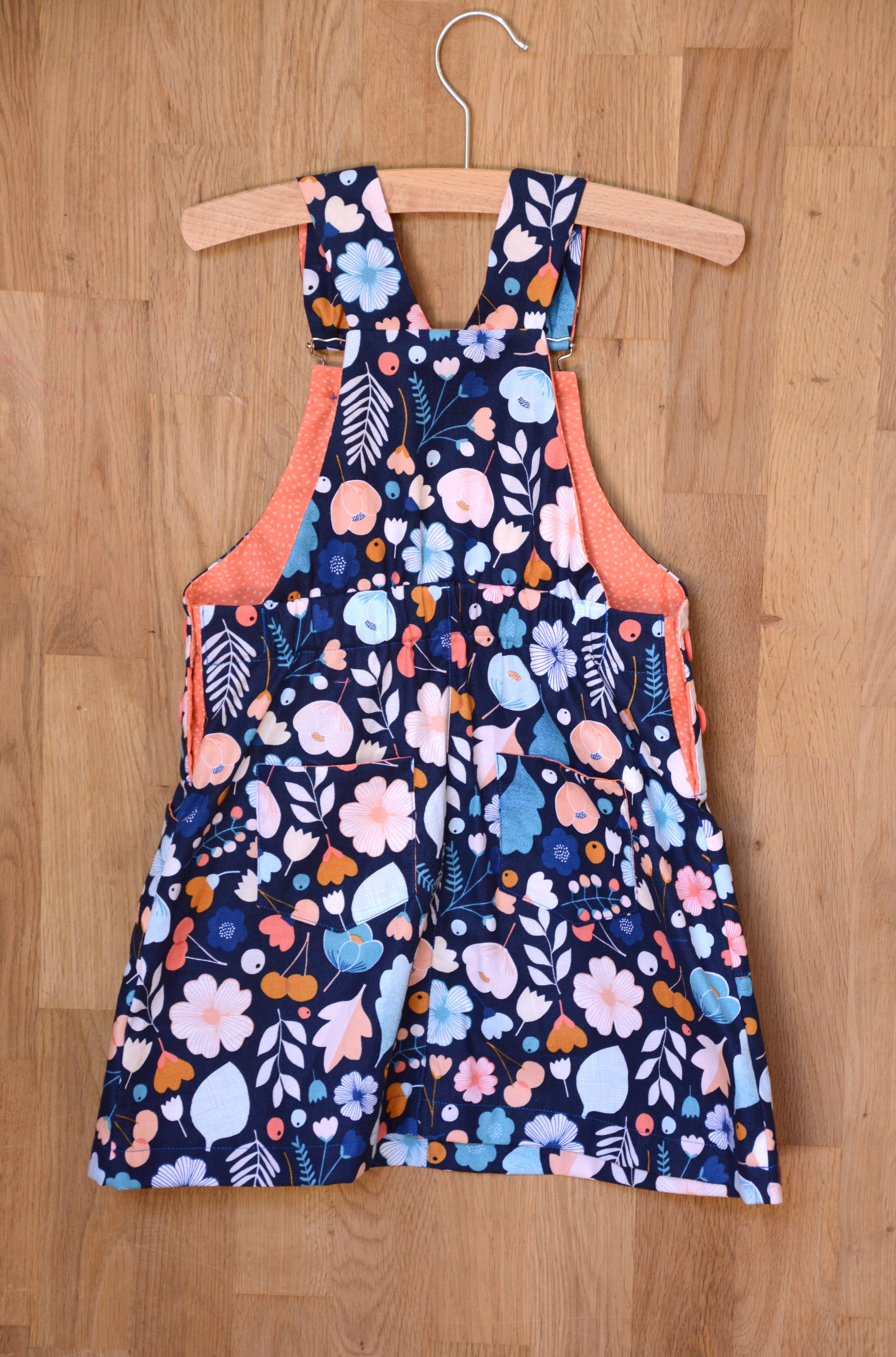 Two Stitches Patterns – wholesale Craft sewing kit – Freddie Dungarees - Sewing Pattern for Childrenswear9