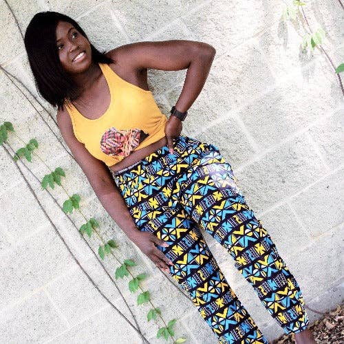 WHOLIFECO - Wholesale Pants - Women's - Abi African print Yoga pants - Harem pants