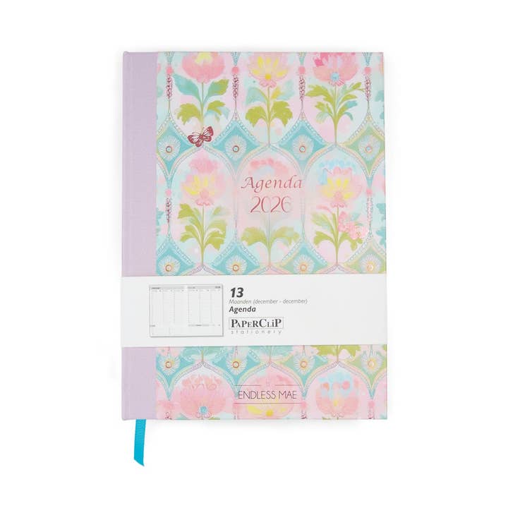 Agenda della vita 2026 Endless Mae Floral Whimsy per la vendita all'ingrosso da parte di Melli Mello