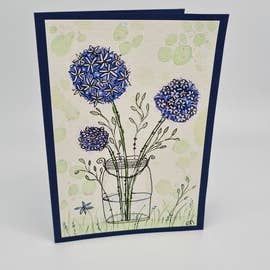 Grusskarte gefaltet (Sujet# 1415). Format DIN A6. für den Großhandel von CARD-ART