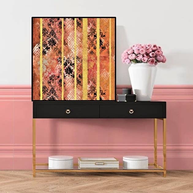 IMPRESSÃO DO AUTOR, PAINEL COM FUNDO DE MATERIAL GROSSO por atacado de CHARAKA ARTE&DESIGN