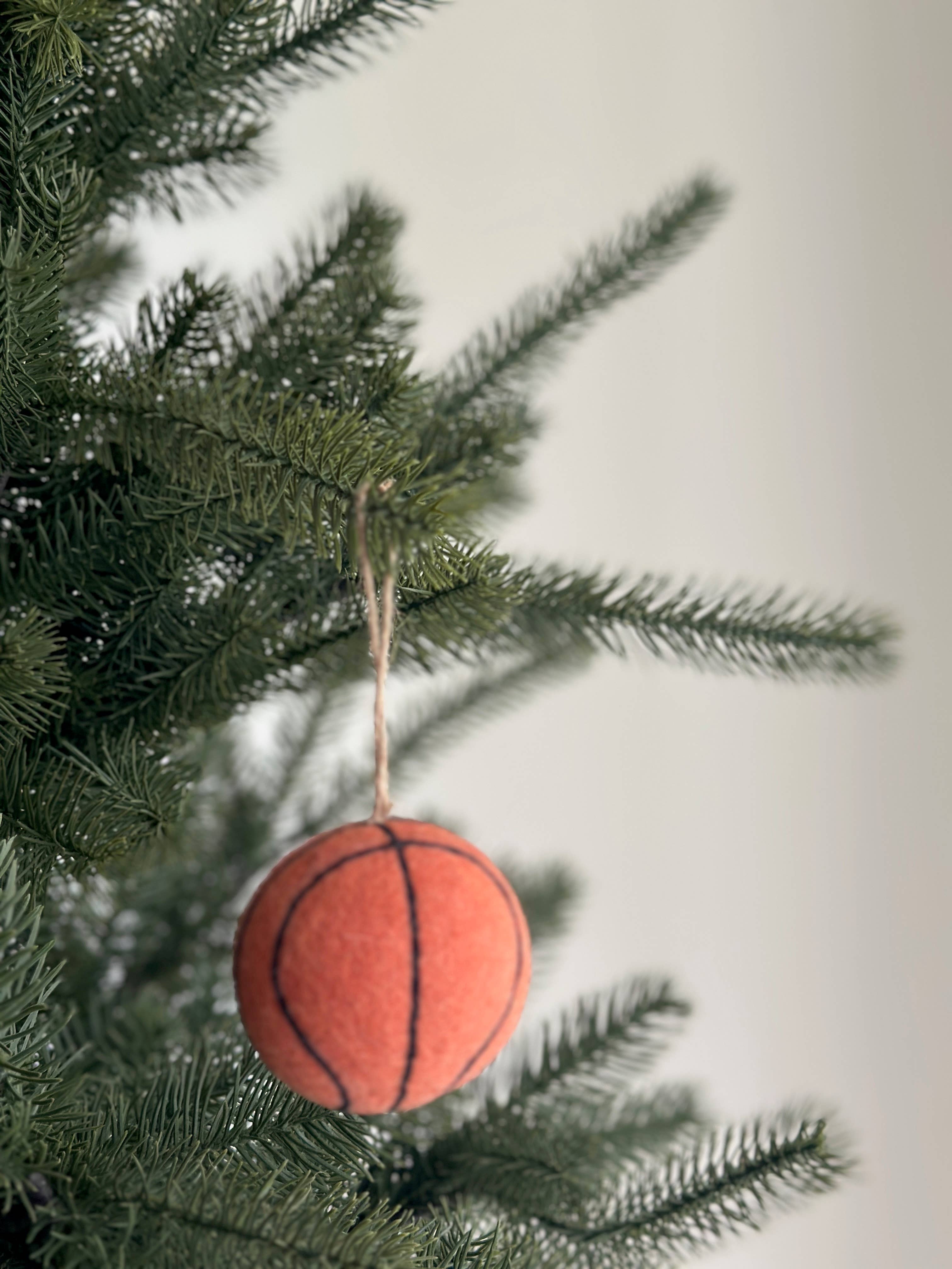 Ganapati – Großhandel Verzierung – Filz-Sportball-Ornament-Set0