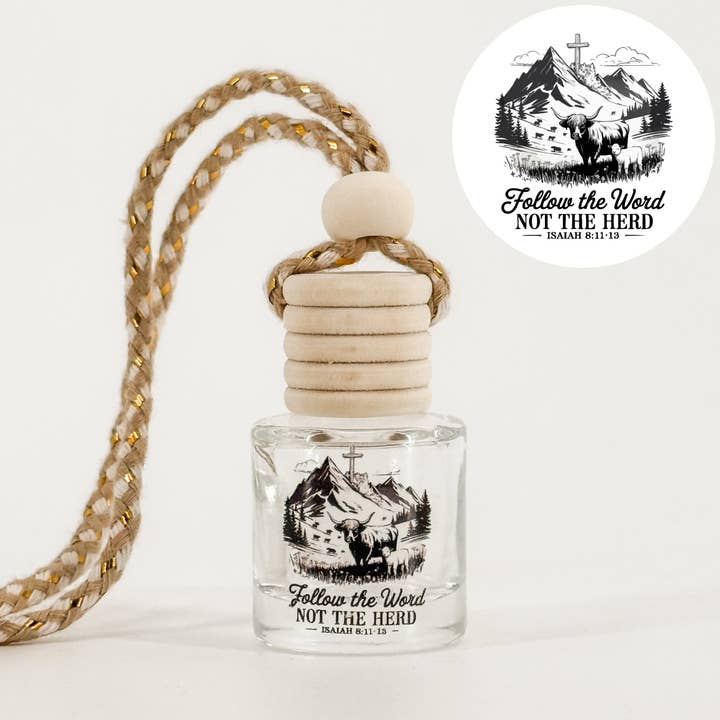 Folge dem Wort, nicht der Herde Auto-Diffusor für den Großhandel von The Candle Warehouse