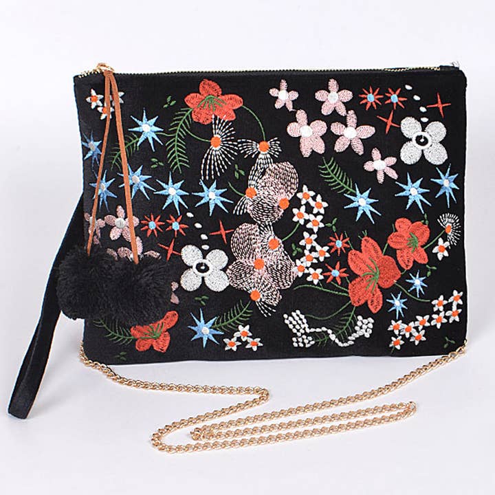 Multi Colorful Design Clutch for wholesale by 3AM BY H&D ACCESSORIES