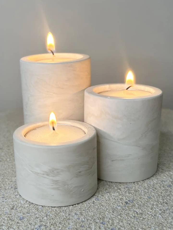 Tealight Holder Trio for wholesale by Calluna Collection