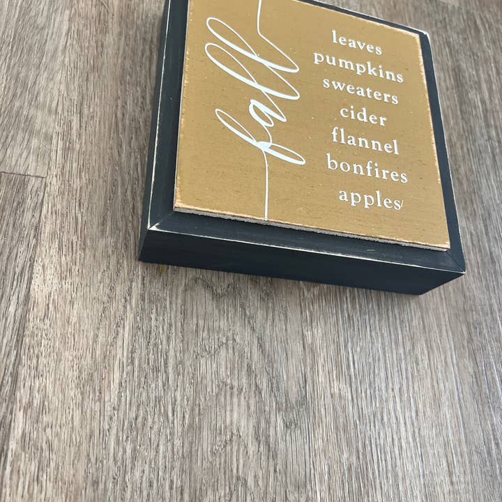 Uniquely You Creative - Wholesale Sign - Fall1