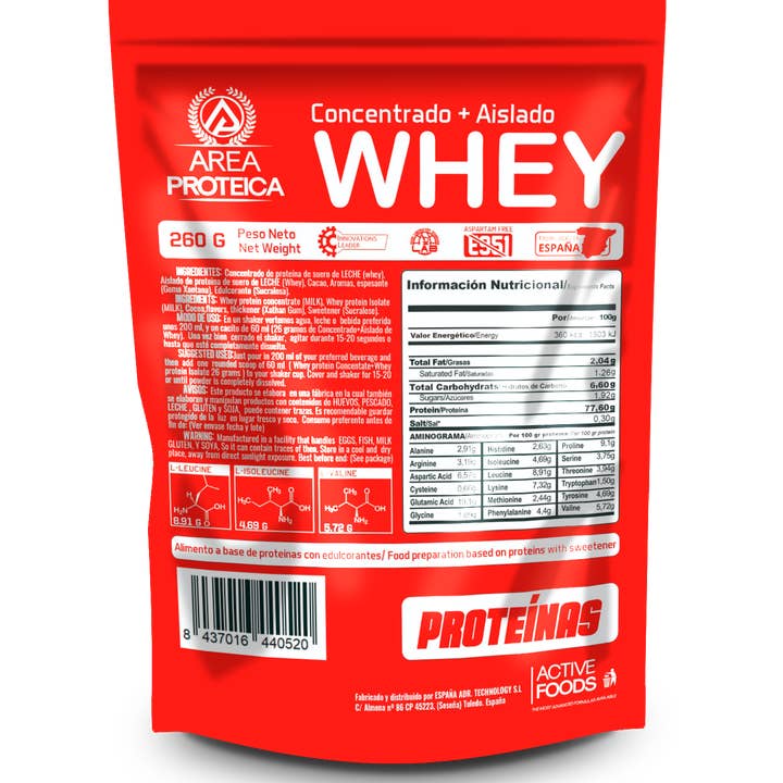 AREAPROTEICA - Wholesale Protein/Superfood Powder - Whey protein concentrate+isolate