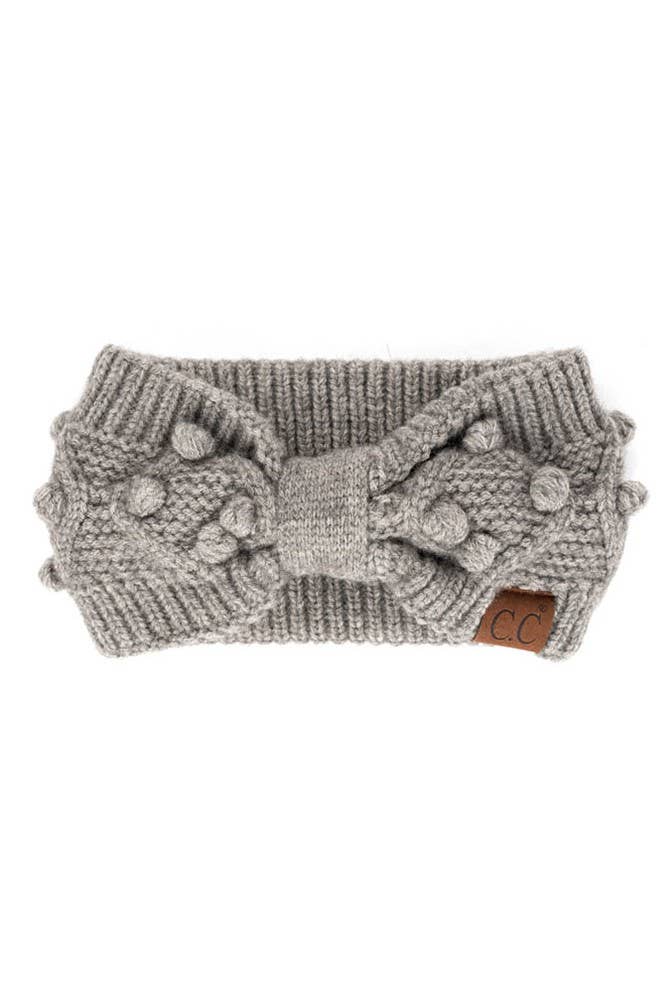 Hana - Vente Bandeau – femme - Enveloppe de tête à pompon C.C5