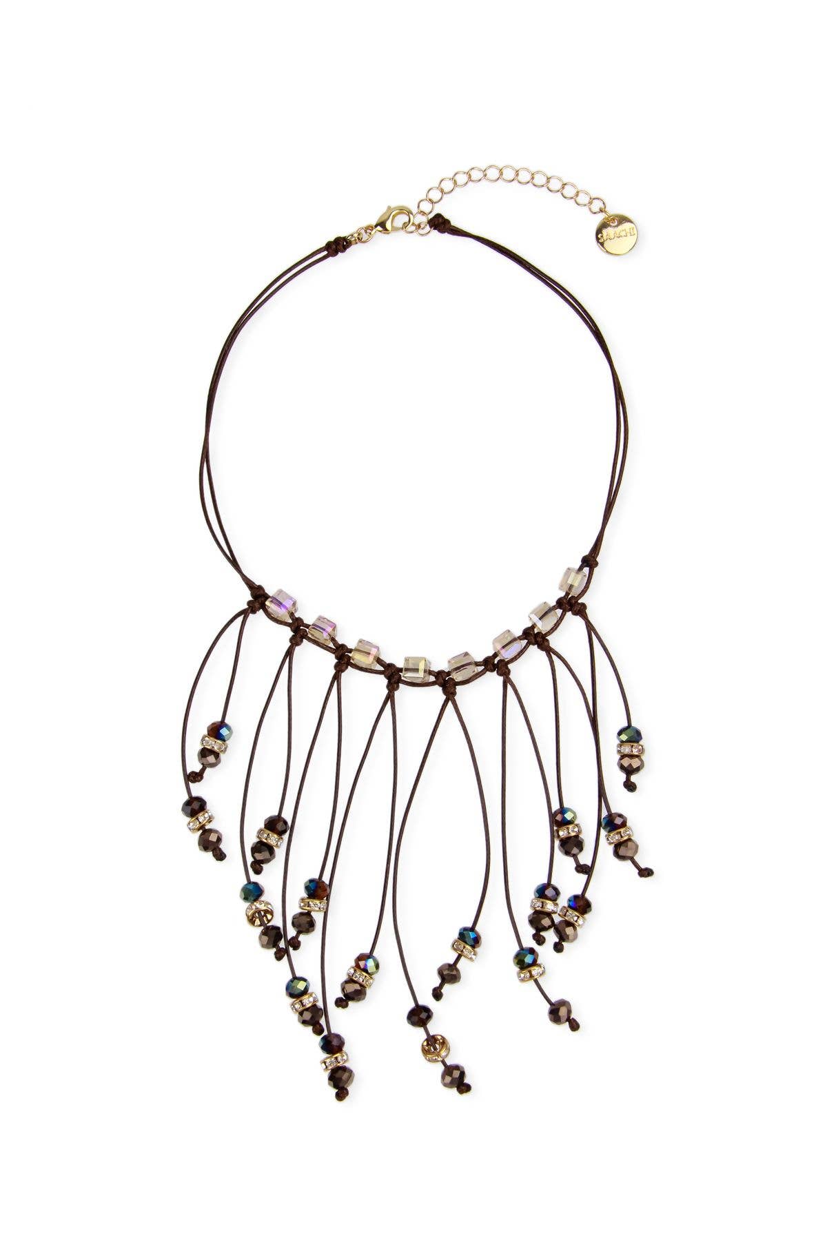 Veroma Gifts - Wholesale Choker/Collar - Glamorous Zelda Beaded Bib Choker Necklace8