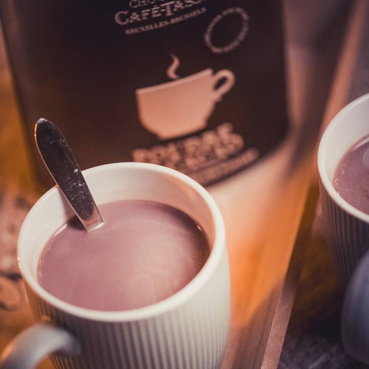 Vanilla-flavored powdered chocolate for wholesale by Café-Tasse