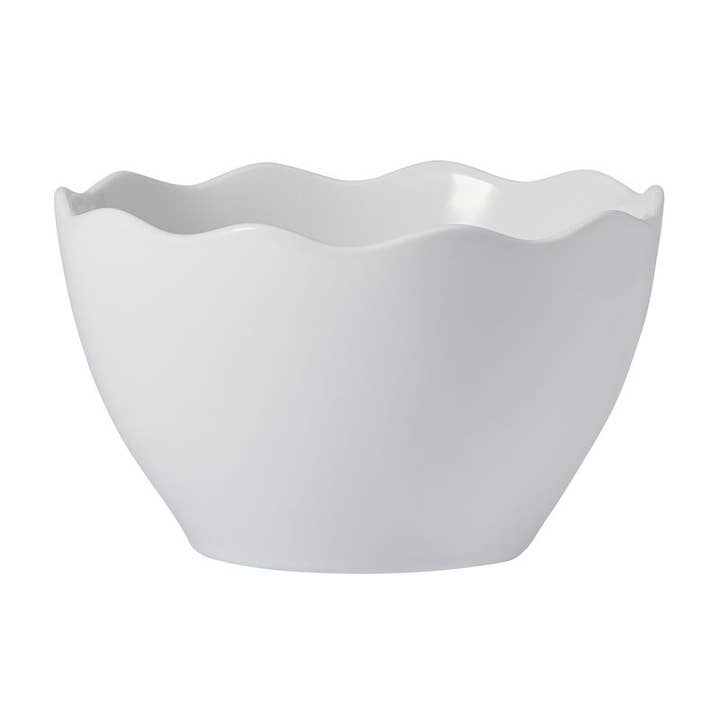 Everyday White Scallop 12Pc DW Set Brown Box Pkg for wholesale on Faire4