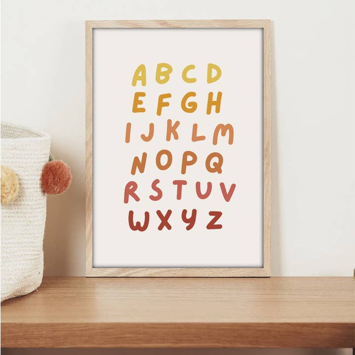 Looves Studio - Wholesale Poster - Poster - Alphabet1