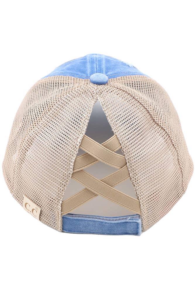 Hana - Venta al por mayor Gorras de béisbol - Niños - Gorra de poni con parche «ALWAYS BE A MERMAID» de C.C Kids7