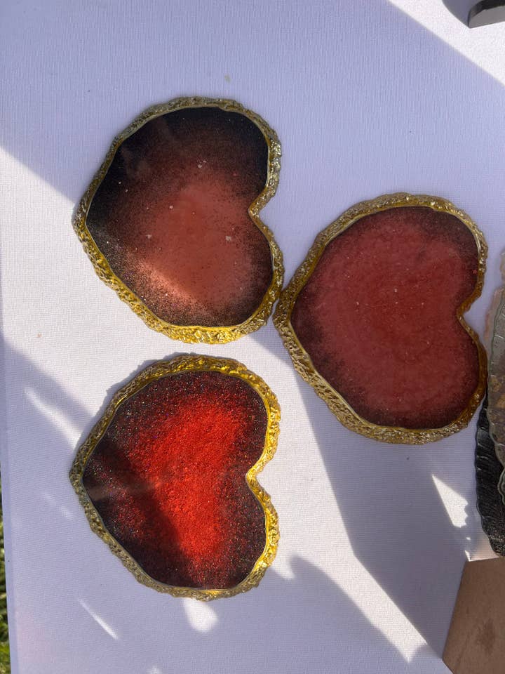 Coasters for wholesale by Handmade By Crystal B.