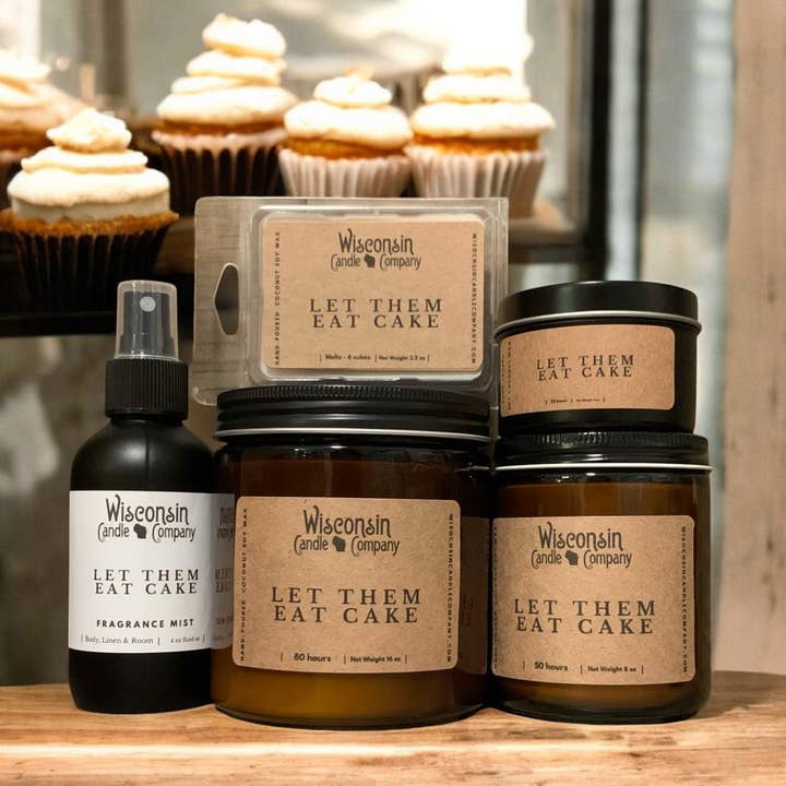 Wisconsin Candle Company - Wholesale Jar/Filled Candle - Let them Eat Cake5
