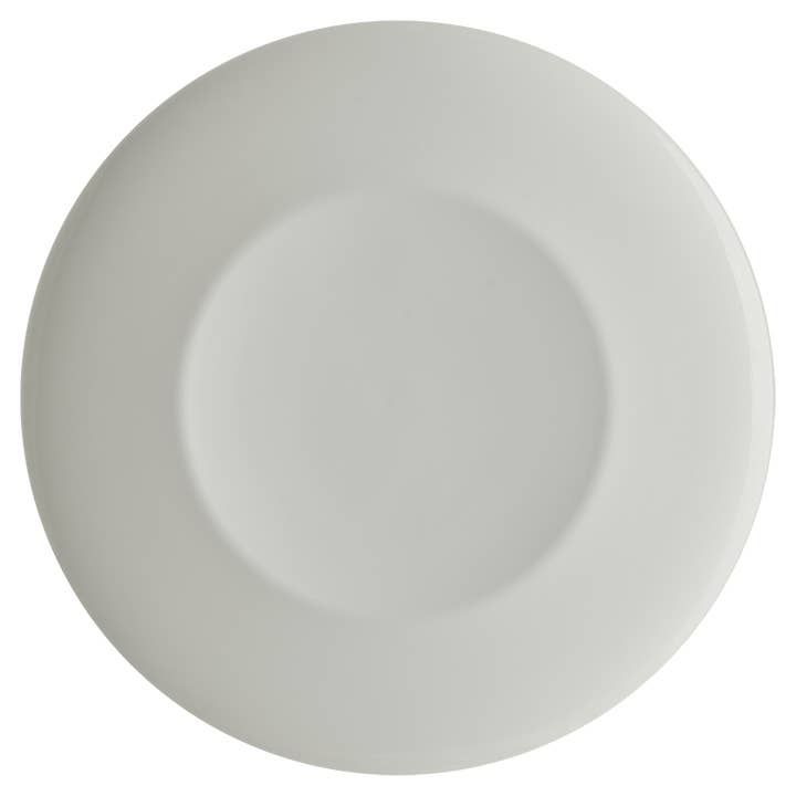 White Bianco Dinner Plate for wholesale on Faire