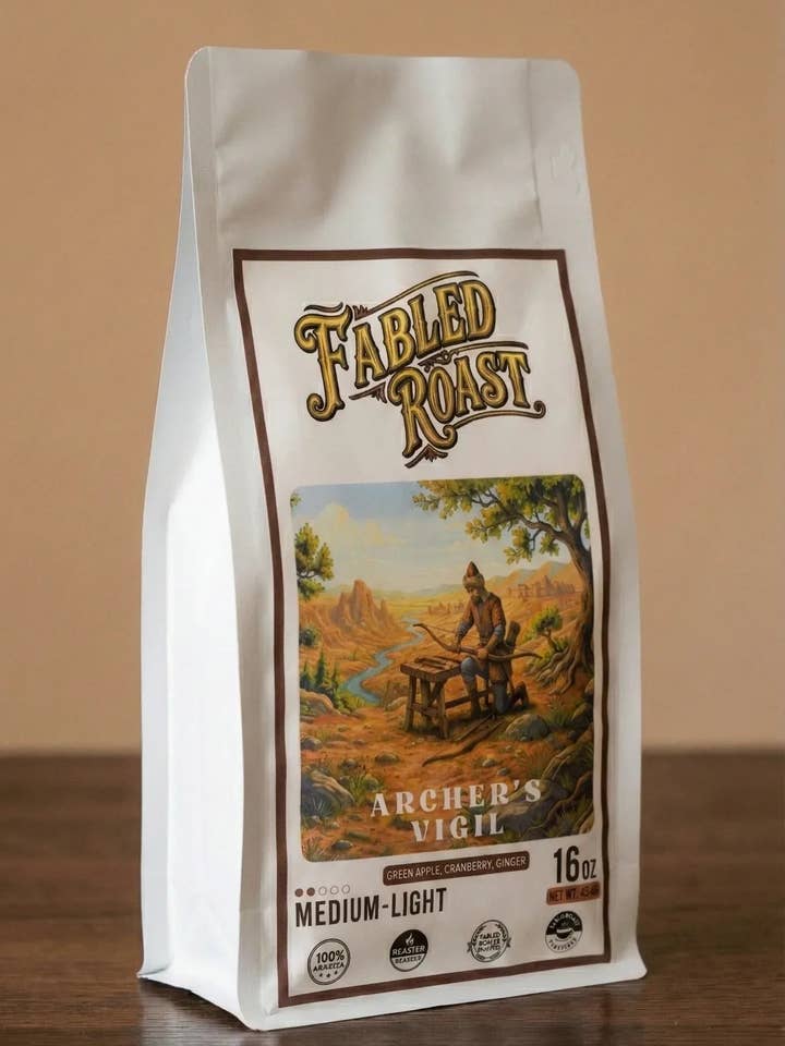 Archer's Vigil | Medium-Light Roast Flavored Coffee Blend for wholesale by Fabled Roast