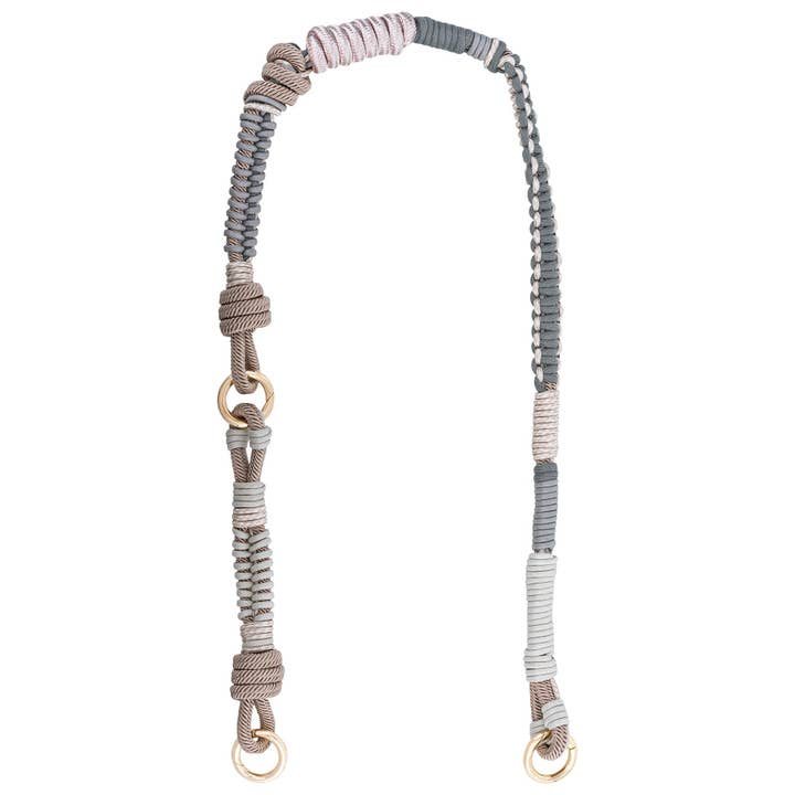 BAG STRAP - Barcelona moonbeam grey flexi for wholesale by TIEFENBACHER LEHMANN