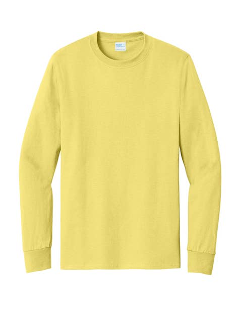 Print The Dream - Wholesale T-Shirt - Men's - Port & Company Long Sleeve Essential Tee25