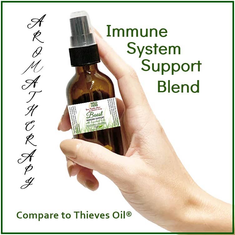 Wild Herb Soap Co - Wholesale Essential Oil Roll-On - Boost Immunity Blend Spray (Compare to Thieves Oil®) 1