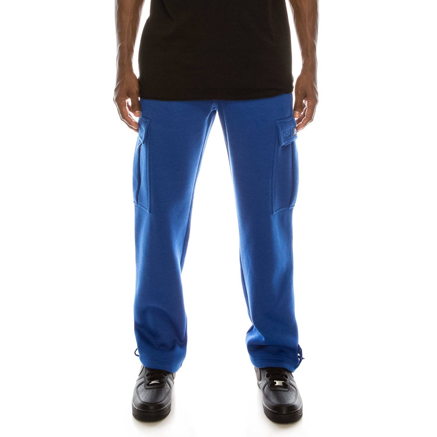 Victorious - Wholesale Pants - Men's - FL77 SOLID FLEECE HEAVYWEIGHT CARGO SWEATPANTS (OPEN PACK)32