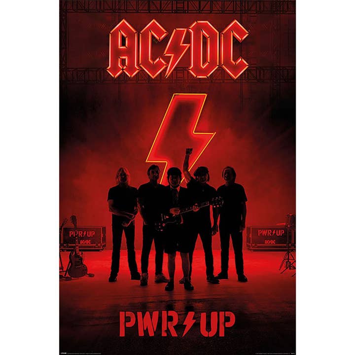 AC/DC (Pwr/Up) 61 x 91,5 cm per la vendita all'ingrosso da parte di Pyramid International