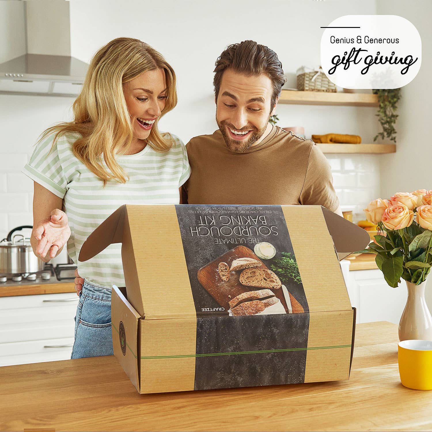 CraftZee - Wholesale DIY Food Kit - Sourdough Baking Kit - Sourdough Bread Baking Supplies 6