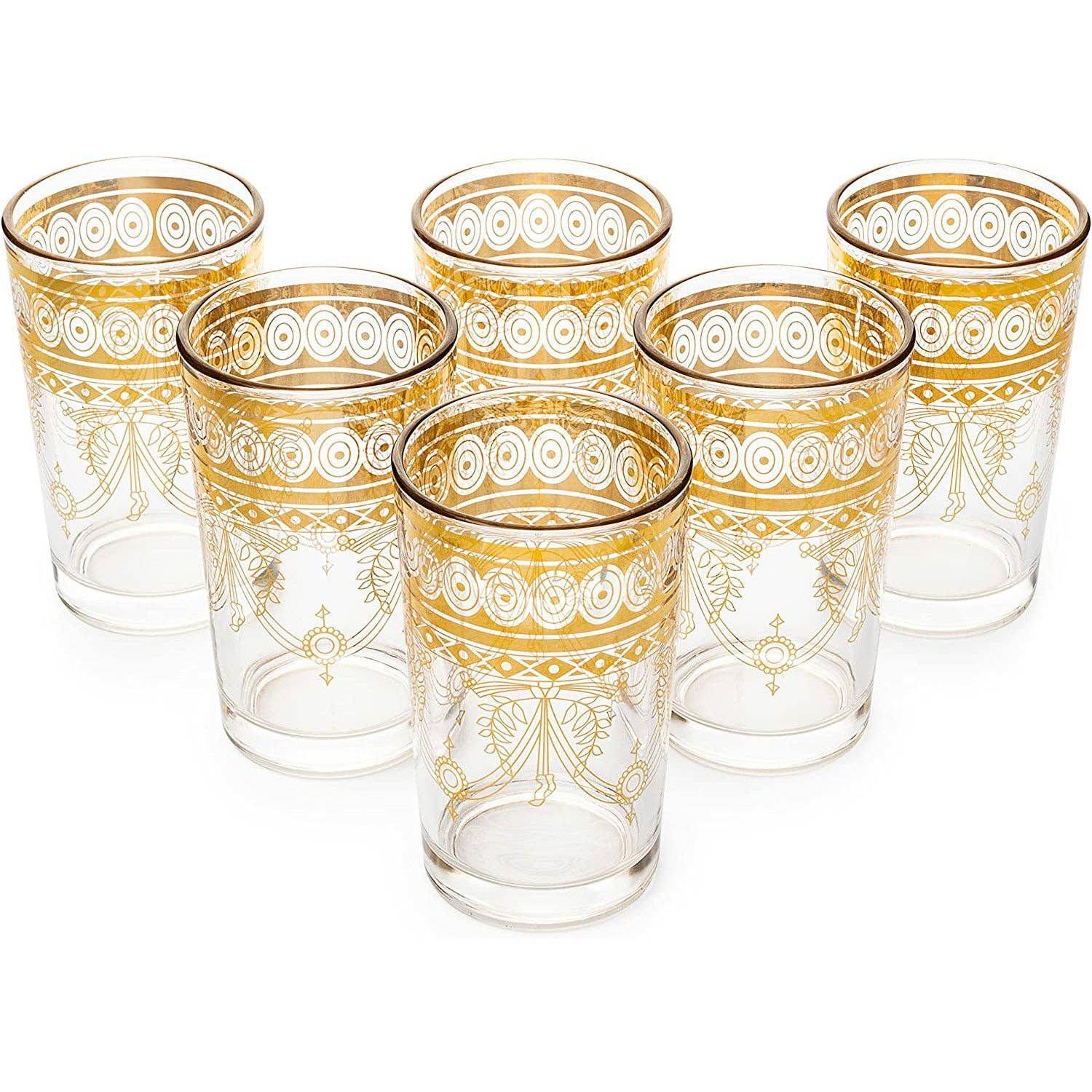 Moroccan tea deals glasses