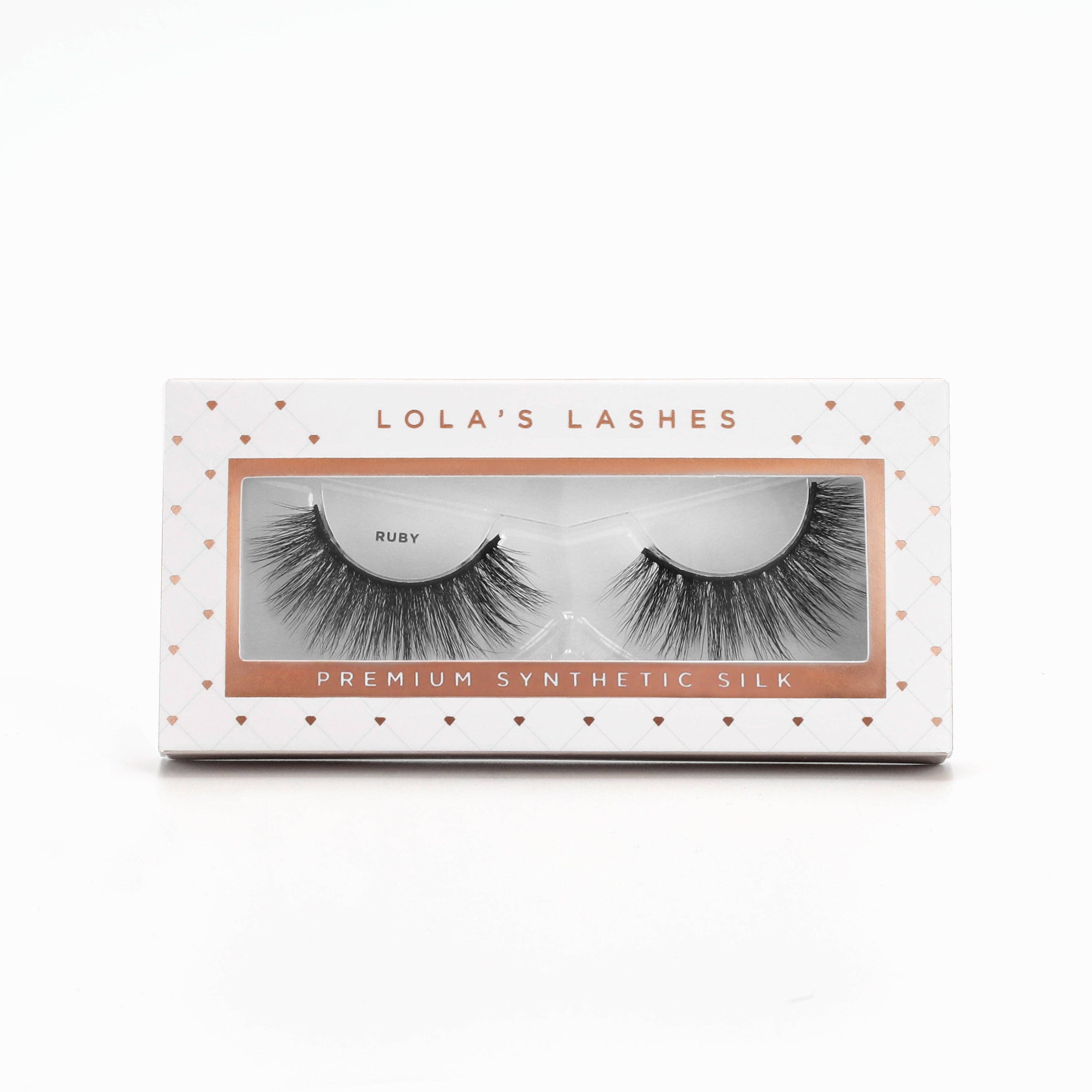 Lola's Lashes – wholesale False/fake eyelashes – Ruby Strip Lashes