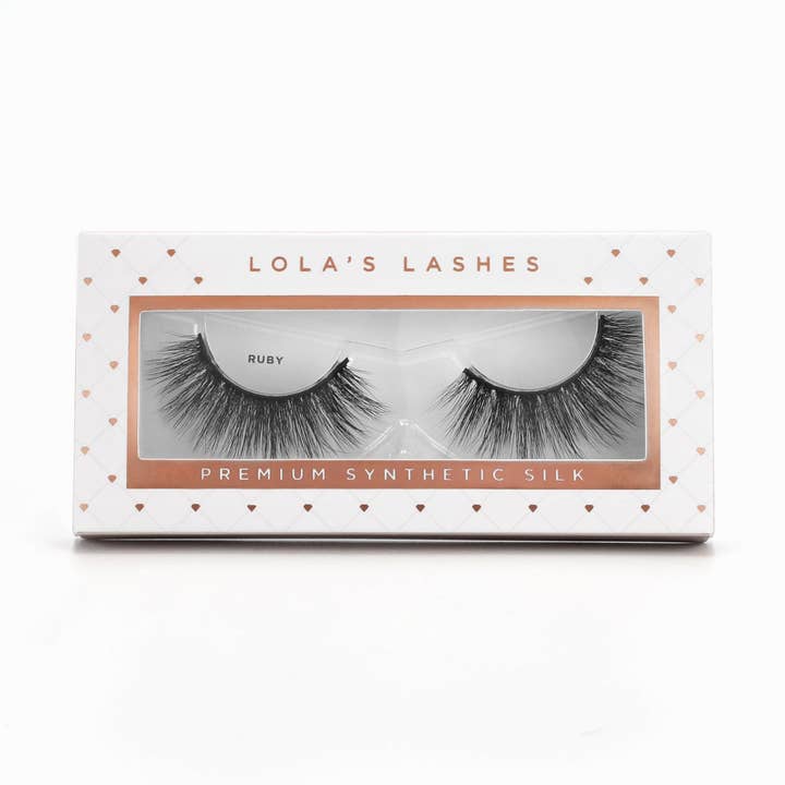 Lola's Lashes – wholesale False/fake eyelashes – Ruby Strip Lashes0
