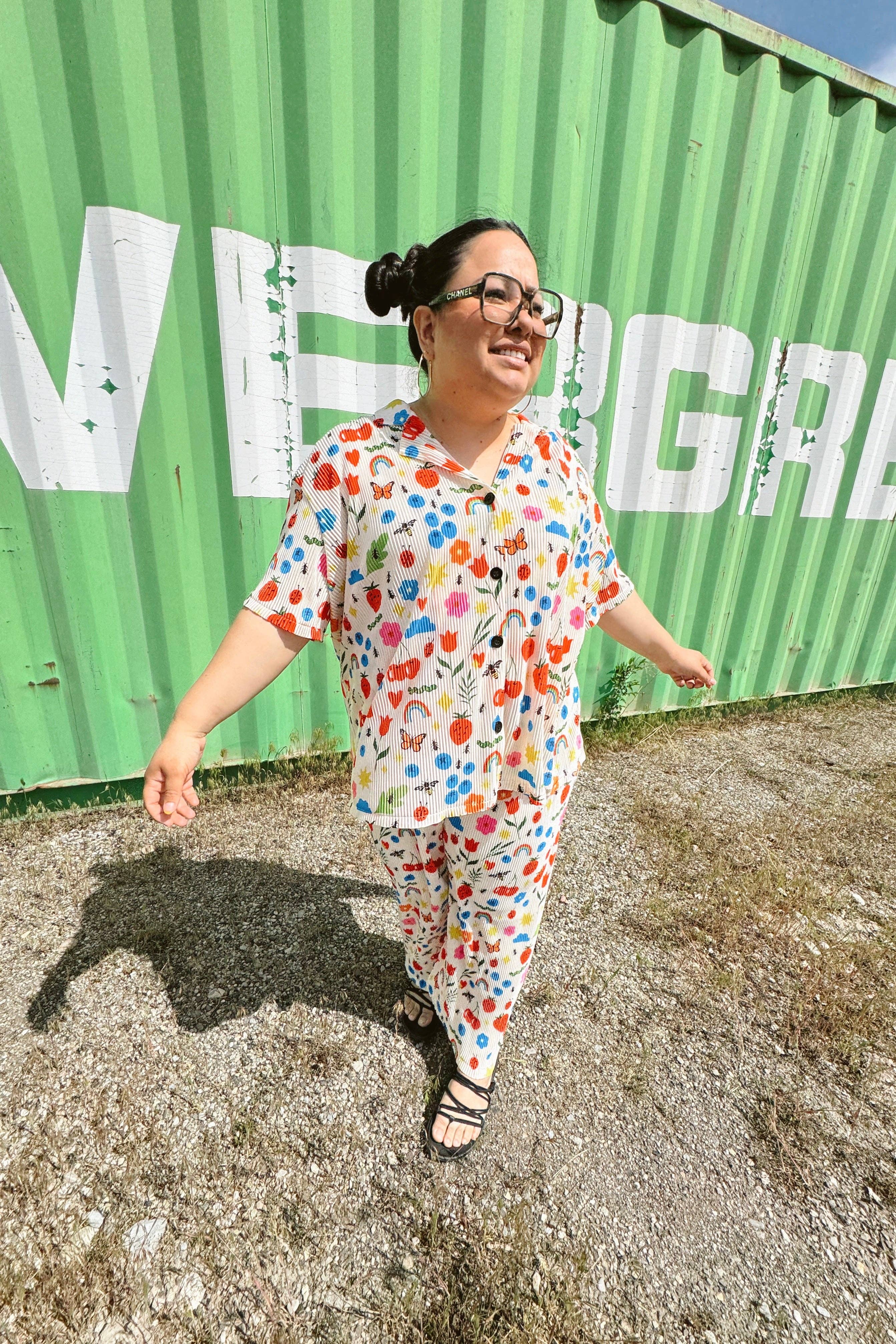 Taby Originals - Wholesale Lounge Set - Women's - TABY ORIGINAL: Mañana Será Bonito Plisse Set IN SIZES XS-5X** RESTOCKED***11