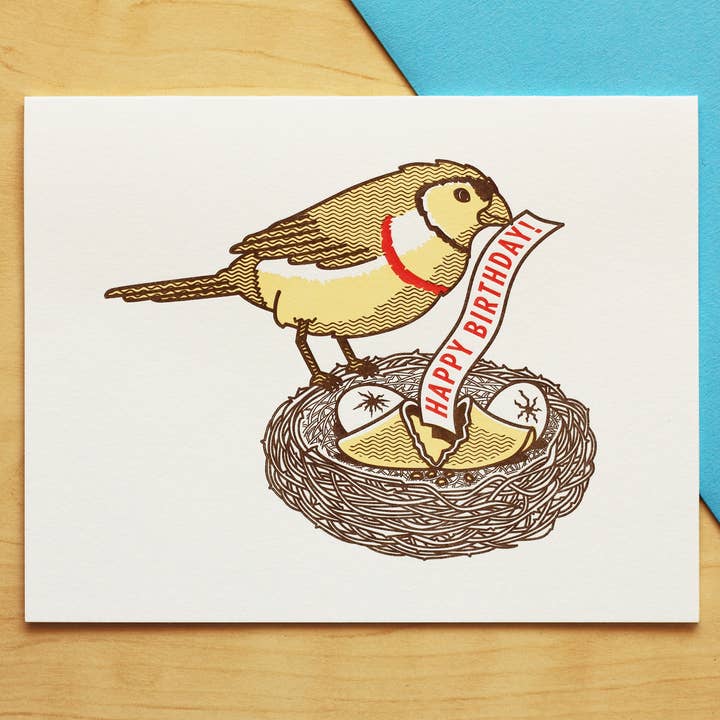 Good Fortune Happy Birthday Letterpress Card and other Purchase Wholesale scatole fiori. Free Returns & Net 60 Terms on Faire trending on Faire.