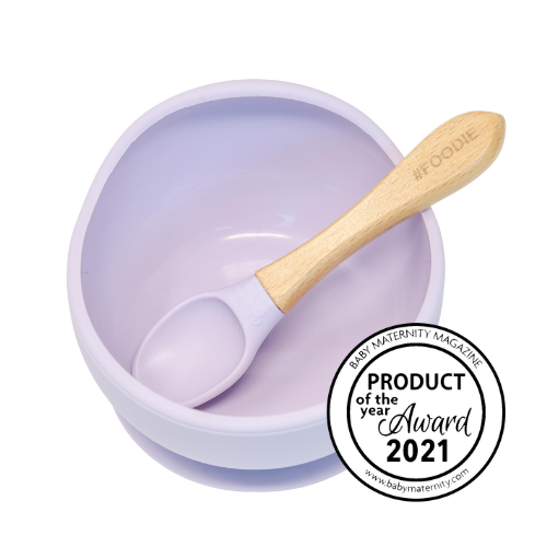 Glitter & Spice - Wholesale Dinnerware Set - Kids & Baby - Silicone Bowl with Spoon Set16