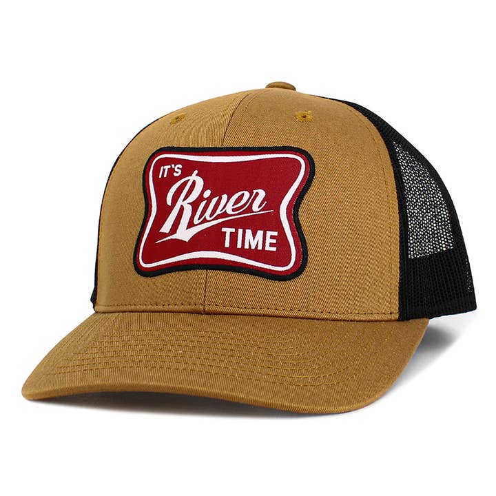 Sensibling Corp. - Wholesale Truckerpet - Uniseks - De River Time Patch Mesh Achterkant Pet10