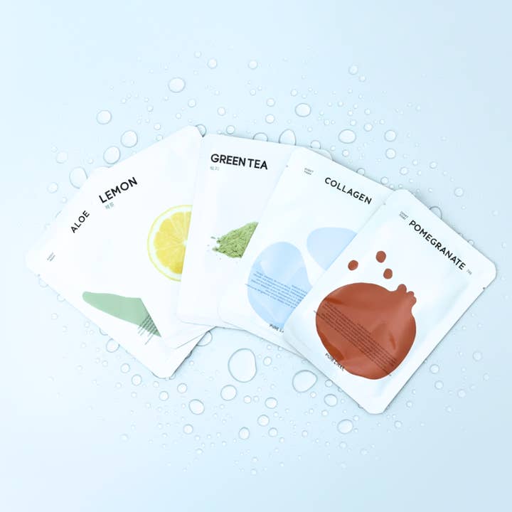 K-Beauty 5EA Assorted Sheet Mask Set - Daily Multi-Care for wholesale by CELEMENT /IN YOUR GLOW