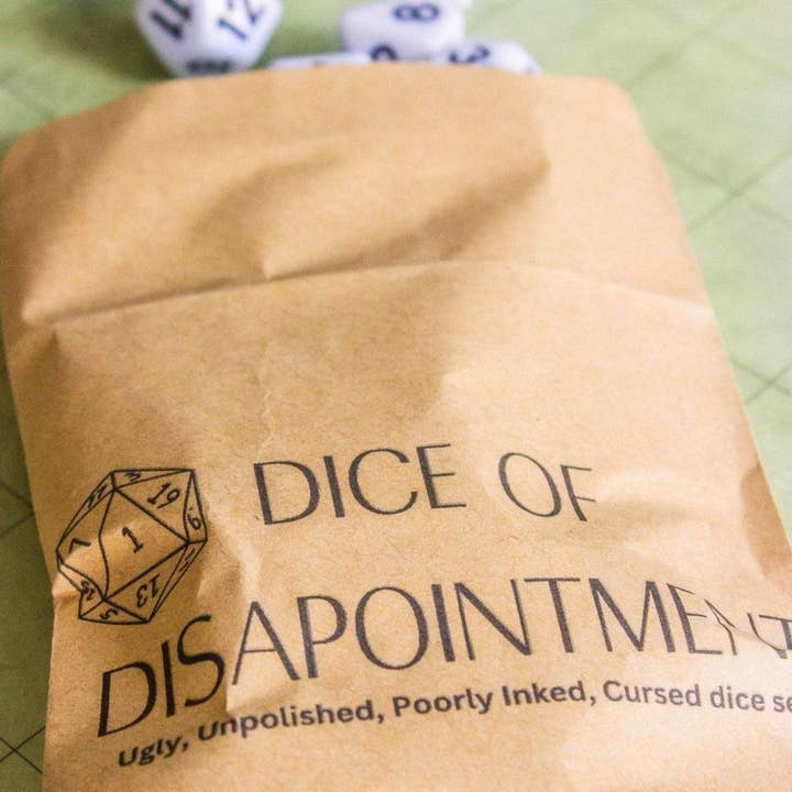 Mystery Dice Goblin - Wholesale Dice - DnD Dice of Disappointment - Funny dnd Dice