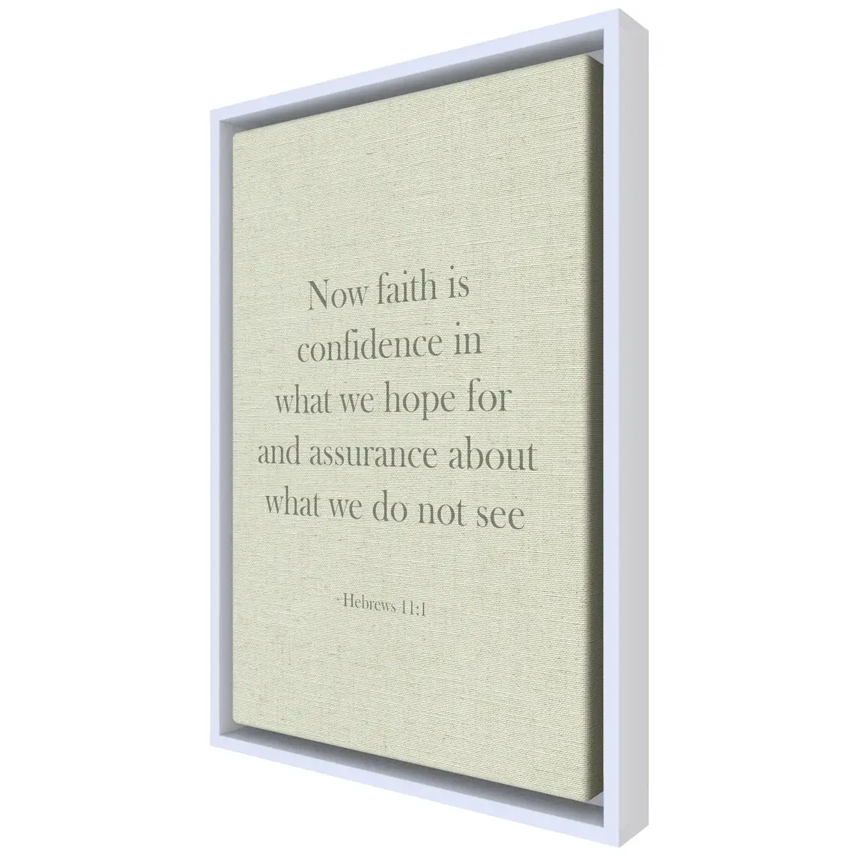 SPLASHWORKS - Wholesale Art Print - Bible verse - Now faith is confidence in what we hope for...8