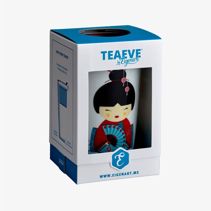 Eigenart - Wholesale Coffee/Tea Cup - Porcelain tea mug TEAEVE "Little Geisha red"2