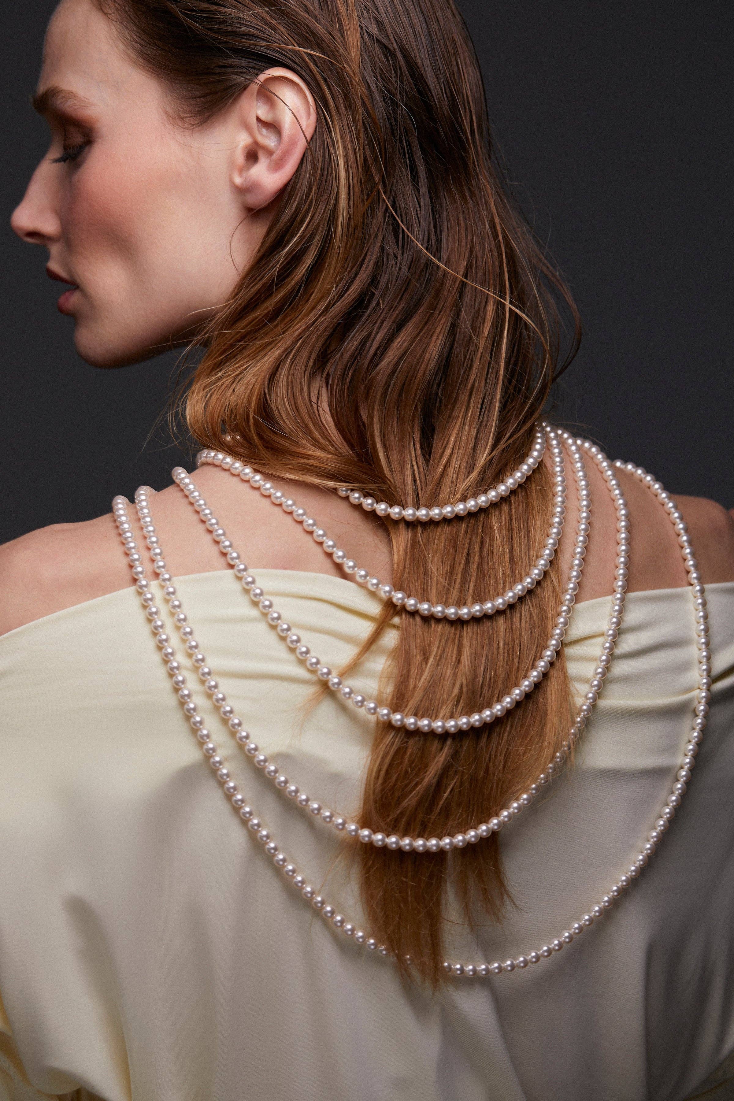 NADRI – alfinete de lapela por atacado – BROCHE DUPLO DE FIOS DE PÉROLAS INGRID2