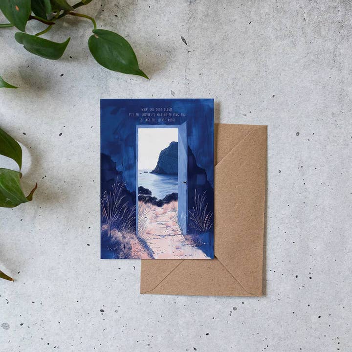 Botanopia - gifts , decor and cards for plant lovers - Wholesale Friendship Card - Take the scenic route | Encouragement Friendship Card2