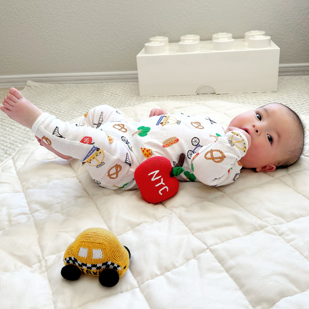 Estella - Vendita all'ingrosso Tutina - Neonati - Tutina per neonati Estella Organic Big City (Fatta a mano)5