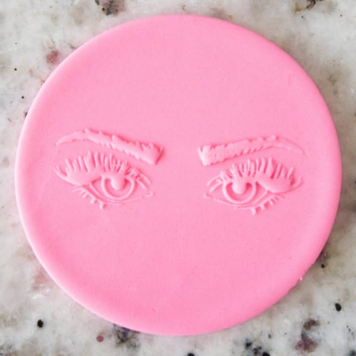 Eyes POPup Embosser Cookie Biscuit Stamp Valentines Day for wholesale by Cut Bake Stamp
