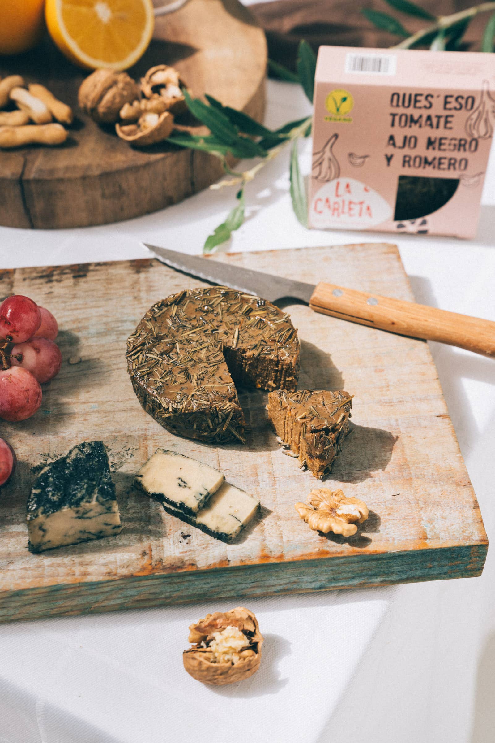 GOURMET VEGAN S.L - Wholesale Cheese - NO CHEESE ROMERO Y AJO NEGRO PLANT BASED2