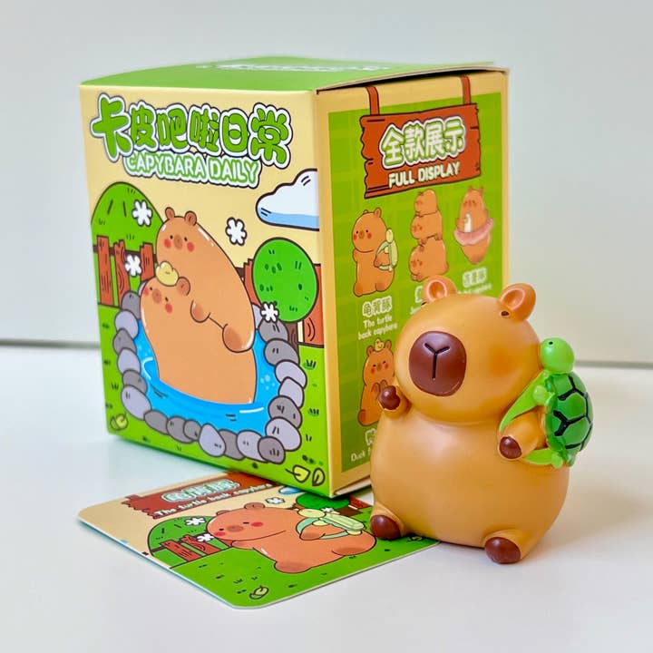 BCmini - Wholesale Decorative Figurine - 71030 Capybara Life Blind Box-66