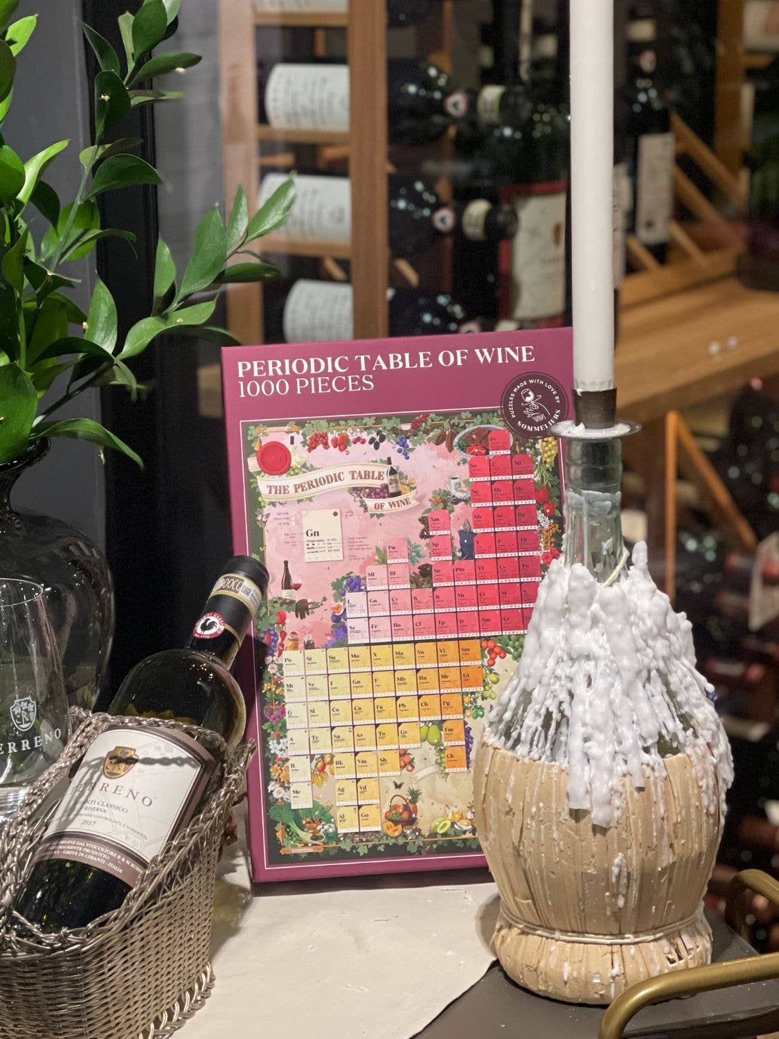 Water & Wines - Wholesale Puzzle - Adult - Wine Puzzle - Periodic Table of Wine5